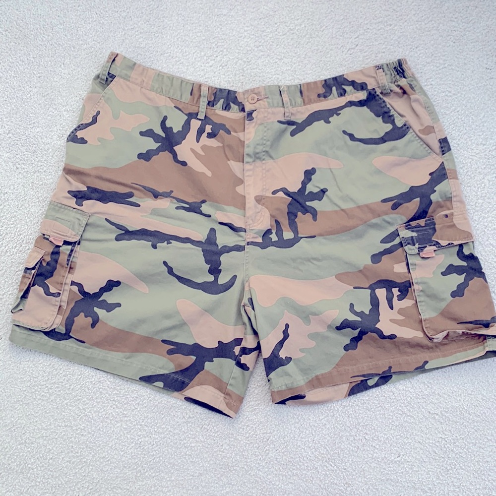 Haband Travelers Men’s Camo Cargo Shorts